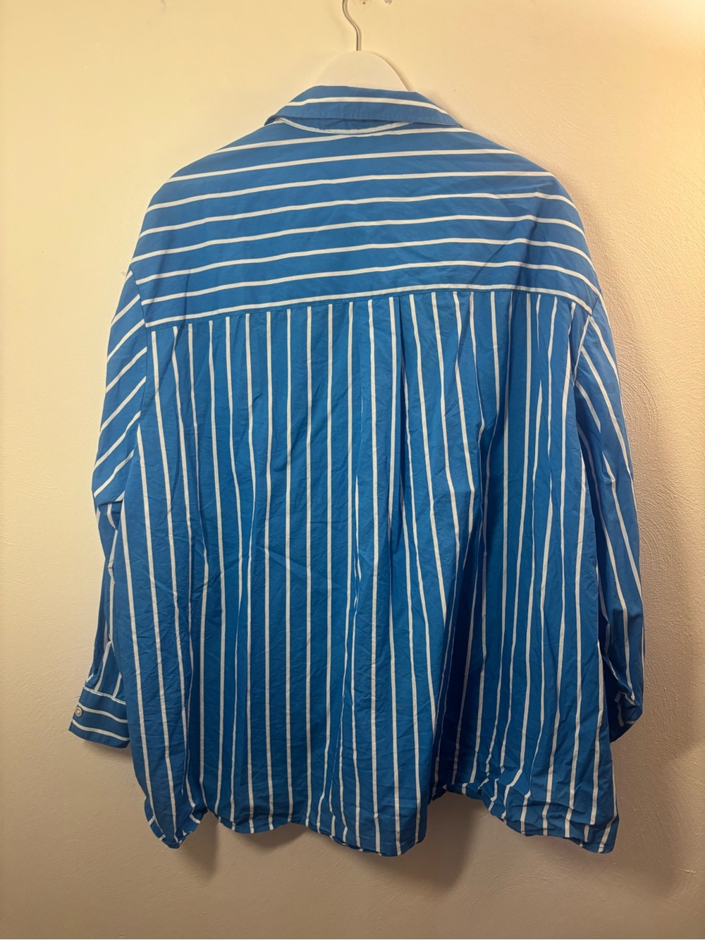 Aerie Good Day Button Up Striped Shirt Size XL - Picture 4 of 7